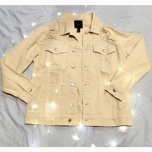 Destroyed Denim Jacket